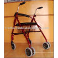 Rollator Walker com assento e rodas de PVC